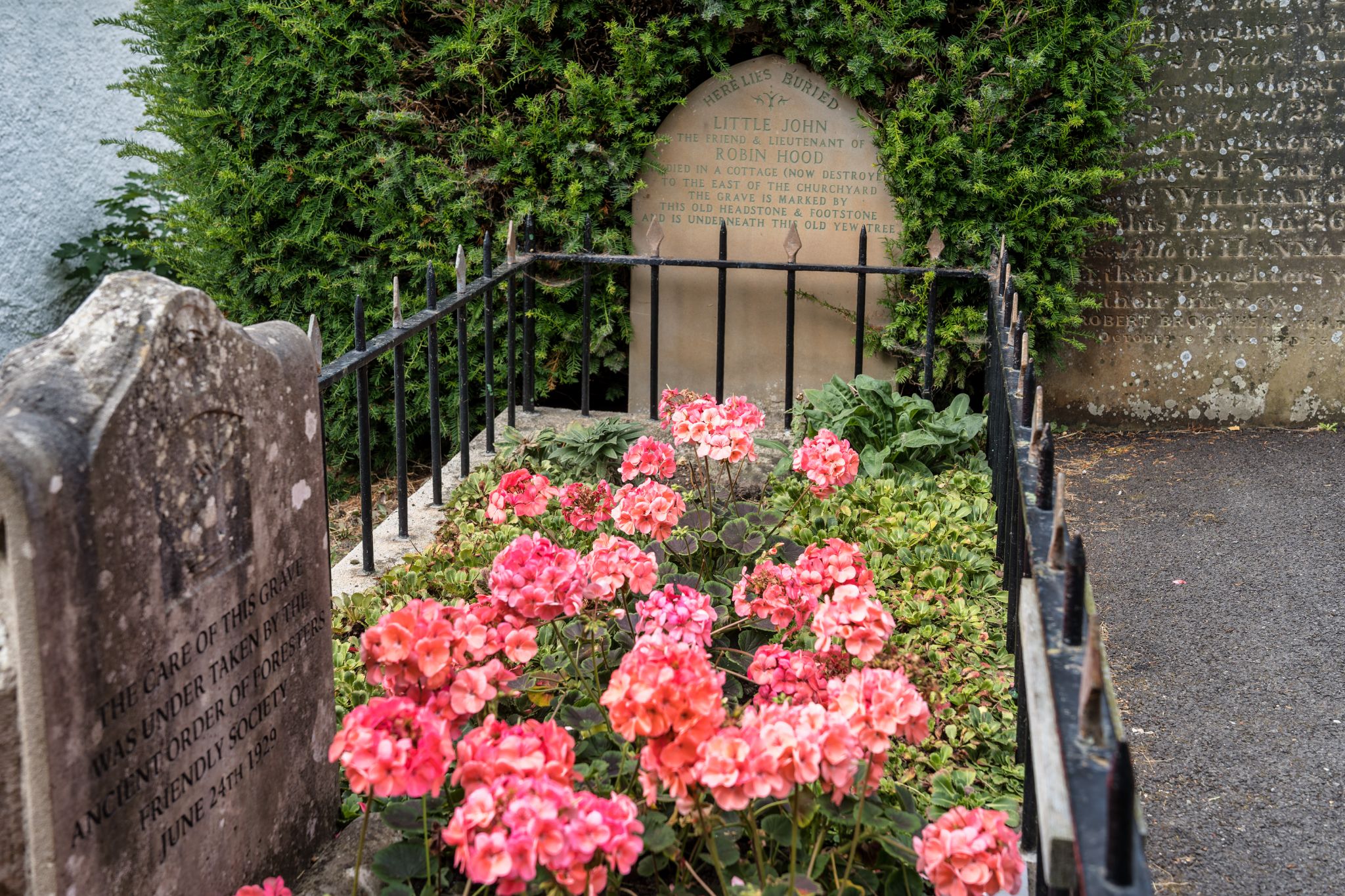 Grabstätte von Little John